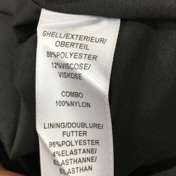 NWT Aidan by Aidan Mattox Lace Blue and Black Dress size 0 - Picture 9 of 10